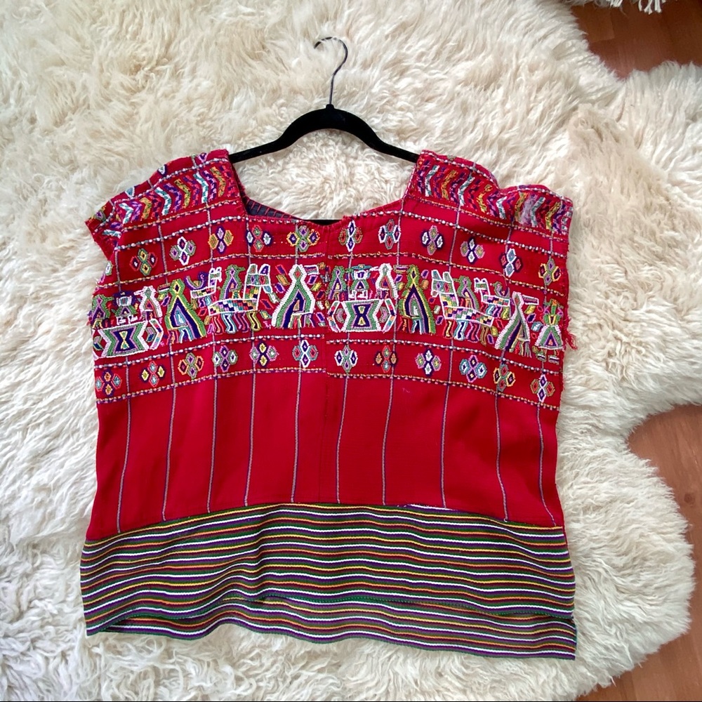 Authentic Hand-Stiched Guatemalan Top